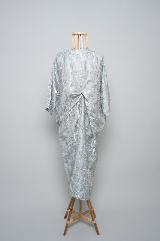 Kesuma Orked Kaftan in Sage Green